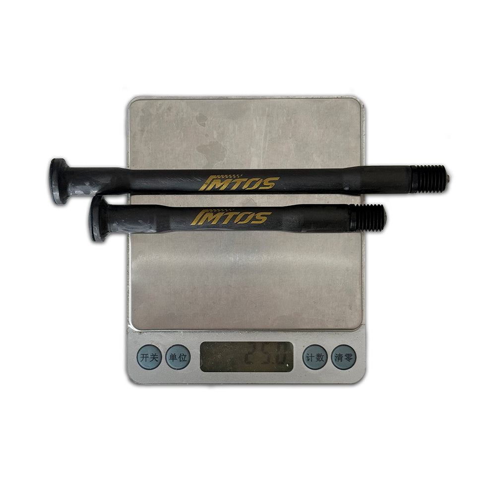 Universal Carbon Fiber Thru Axle – 25–28g Lightweight Upgrade | IMTOS