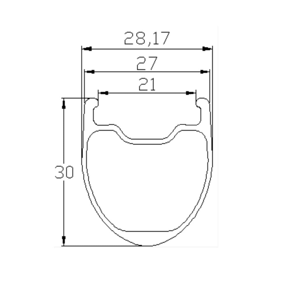 [Elevis Pro 30D] Carbon Fiber Wheelset from 870g