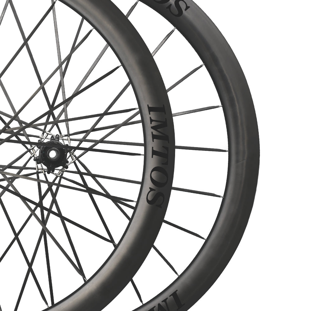 [Wheelset Aerion] Aero-Wide (24mm Int) Road/Gravel Bicycle Carbon Fiber Wheelset from 1000g
